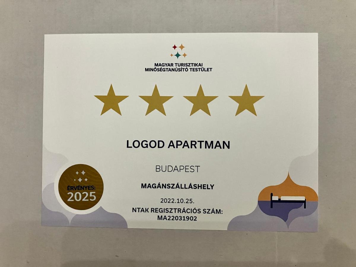 Logod Panorama Apartman Budapest Exterior foto